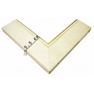 Κορνίζα πατούρα 5,5 εκ. ζαχαρή πιτσιλιές 5,5ΠΙ