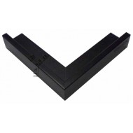 Κορνίζα ξύλινη 1,2 εκ. μαύρη σκοτία 534-040-000