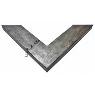 Κορνίζα ξύλινη 4,5 εκ. μαυρισμένο ασημί 1404