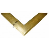 Κορνίζα ξύλινη 4 εκ. χρυσή πλακέ 1538