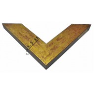 Κορνίζα ξύλινη 4,5 εκ. χρυσό κόκκινο 1399