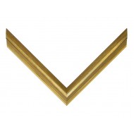 Κορνίζα ξύλινη 3,5 εκ. κλασσική χρυσή 185-000-001