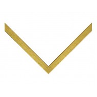 Κορνίζα ξύλινη 2,5 εκ. με βάθος 5.5 εκ. χρυσή 107-940-095