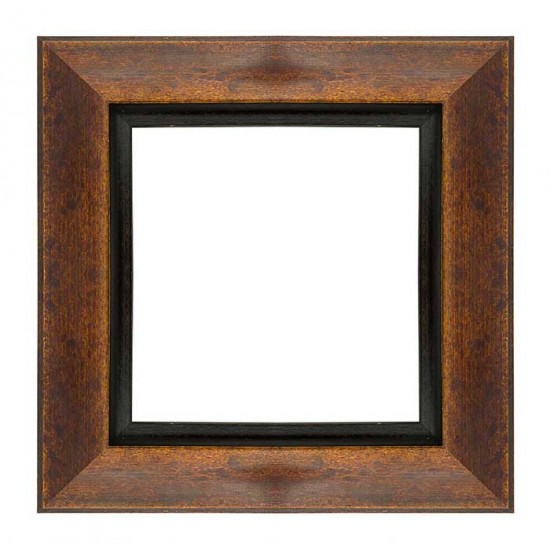 Κορνίζα ξύλινη 10 εκ. αντικέ καφέ μαύρο 121-003-091