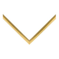 Κορνίζα ξύλινη 2 εκ. φύλλο χρυσού λεπτό σκάλισμα 103-202-000