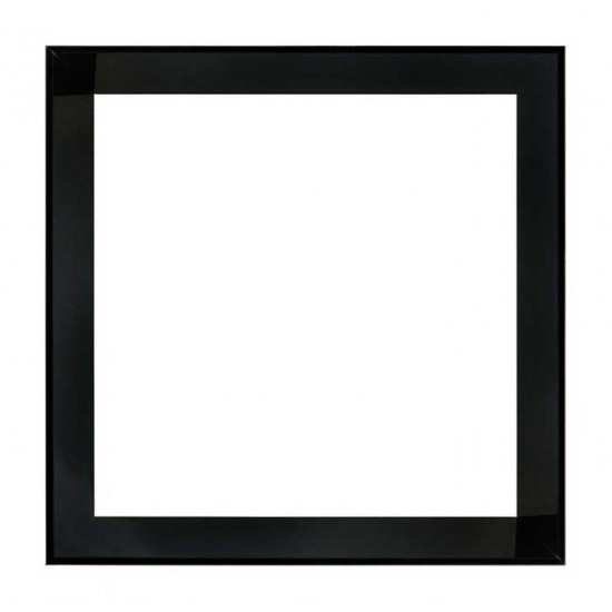 Κορνίζα ξύλινη 1,7 εκ. λοξό κουτί γυαλιστερό μαύρο 040-930-045