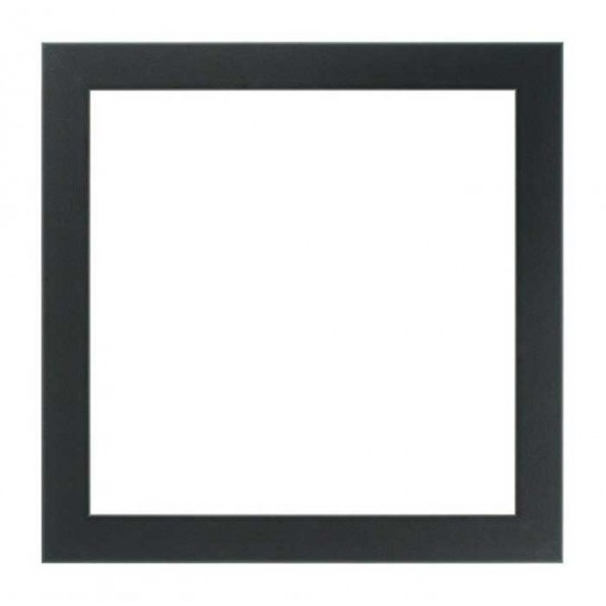 Κορνίζα ξύλινη 2 εκ. με βάθος  4 εκ. μαύρη ματ 135-830-000