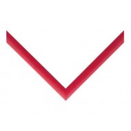 Κορνίζα ξύλινη 2,4 εκ. ανελίνη κόκκινη 104-490-000