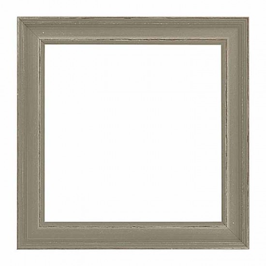 Κορνίζα ξύλινη 2,5 εκ. γκρι καφέ αντικέ 433-092-002