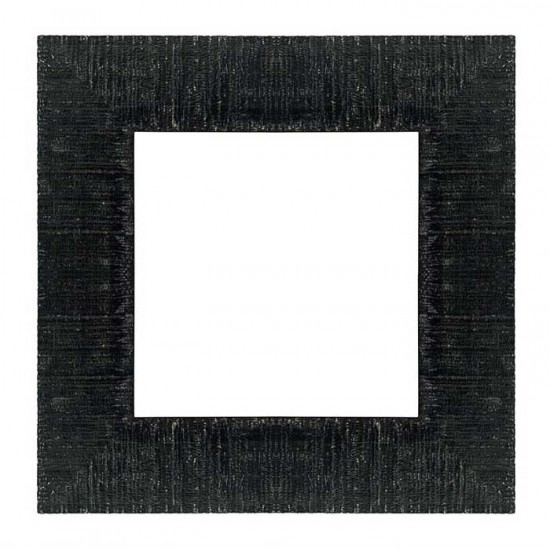 Κορνίζα ξύλινη 8,7 εκ. μαύρη γκρι υπόστρωμα 245-930-345