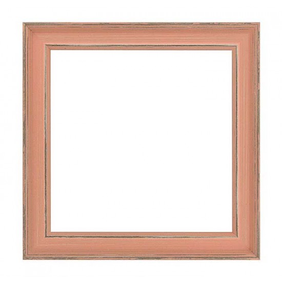 Κορνίζα ξύλινη 2,5 εκ. πορτοκαλί αντικέ 433-697-002