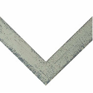 Κορνίζα ξύλινη 4,9 εκ. γκρι με γκρι υπόστρωμα 245-530-356