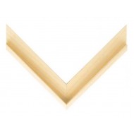 Κορνίζα ξύλινη 1,2 εκ. σκοτία φυσικό χρώμα 534-430-200