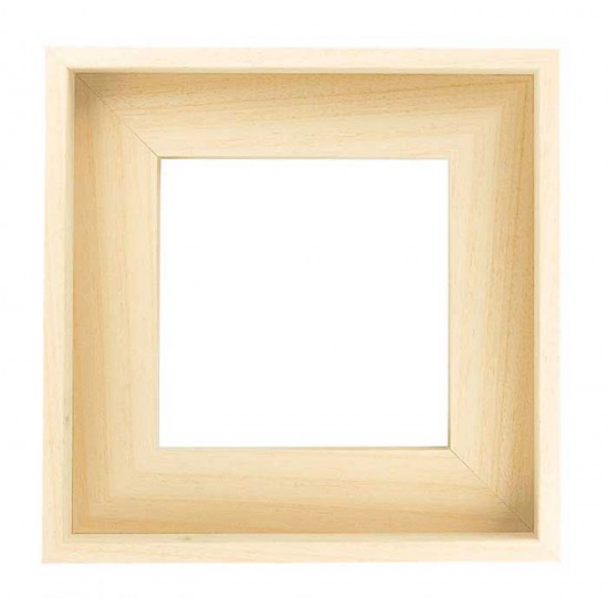 Κορνίζα ξύλινη 1,2 εκ. σκοτία φυσικό χρώμα 534-430-200