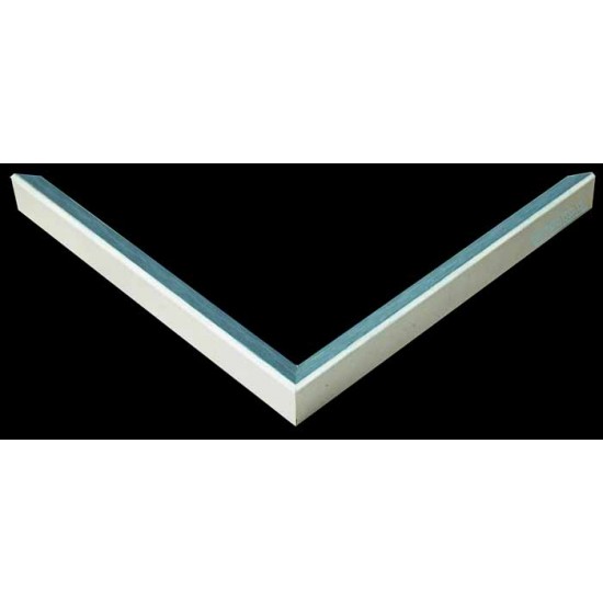 Κορνίζα ξύλινη 1,6 εκ.μπλε λευκό 751-290-000