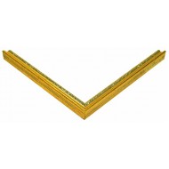 Κορνίζα ξύλινη 1,7 εκ.σκαλιστή χρυσή 285-202-000