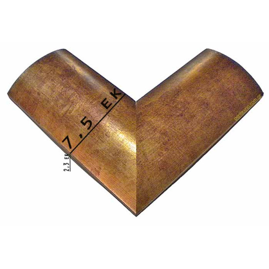 Καθρέπτης 114.5*84.5 εκ. ξύλινη κορνίζα αντικέ μπρονζέ 4594