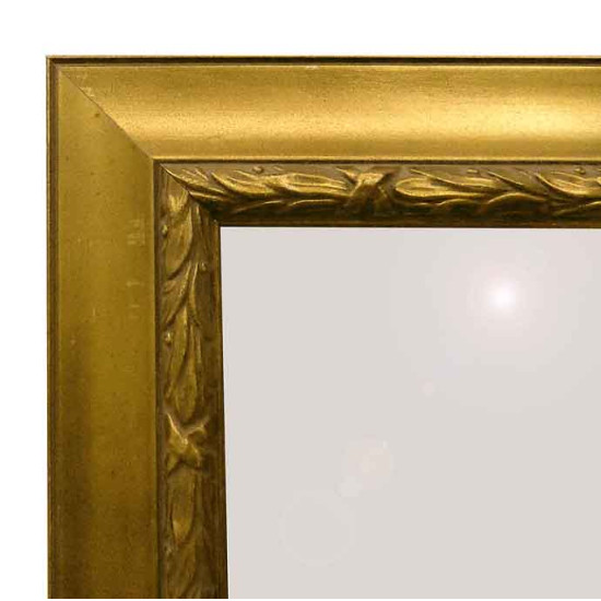 Καθρέπτης 50*70 εκ. ξύλινη κορνίζα αντικέ μπρονζέ 4567