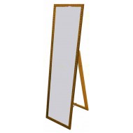Καθρέπτης δαπέδου 151*39*47 εκ. σκαλιστή ξύλινη χρυσή κορνίζα 09-85