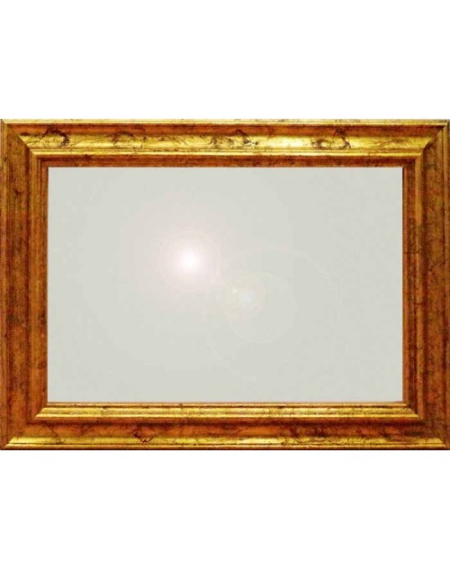 Καθρέπτης 54*74 εκ. ξύλινος vintage χρυσός 35-79