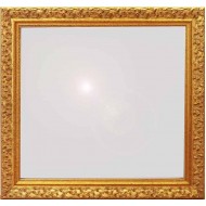 Καθρέπτης 80,5*75,5*5 εκ. ξύλινος σκαλιστός χρυσός 20-37