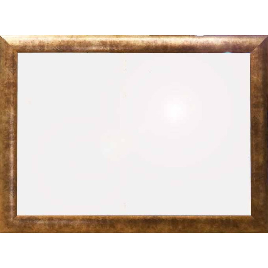 Καθρέπτης 114.5*84.5 εκ. ξύλινη κορνίζα αντικέ μπρονζέ 4594