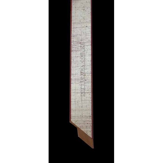 Κορνίζα ξύλινη 2 εκ. ασημί πλακέ 535-12