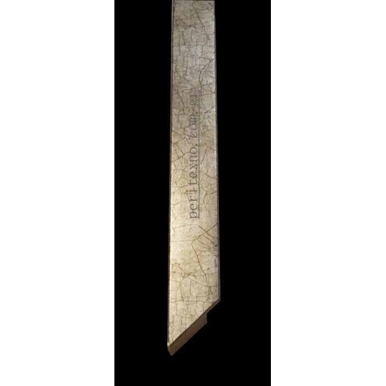 Κορνίζα ξύλινη 2,2 εκ. ασημί κρακελέ 1455