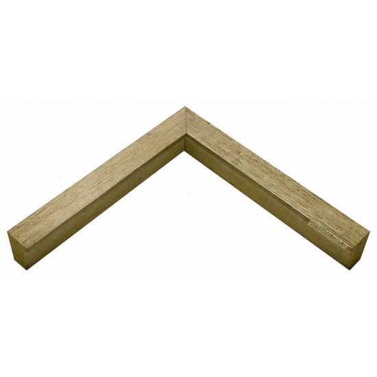 Κορνίζα ξύλινη 2,1 εκ. κουτί ρουστίκ εκρού 546-41