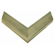 Κορνίζα ξύλινη 4,8 εκ. λοξή πλακέ ασημόχρυση 922-21