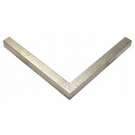 Κορνίζα ξύλινη 1,7 εκ. ασημί πλακέ 243-22