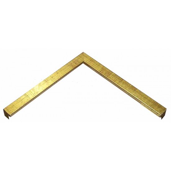 Κορνίζα ξύλινη 1,7 εκ. χρυσή πλακέ 243-11