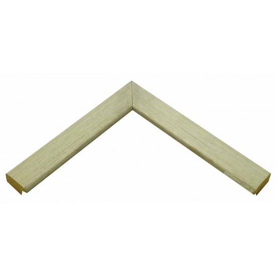 Κορνίζα ξύλινη 3 εκ. ανθρακί λευκό ντεκαπέ 244-52