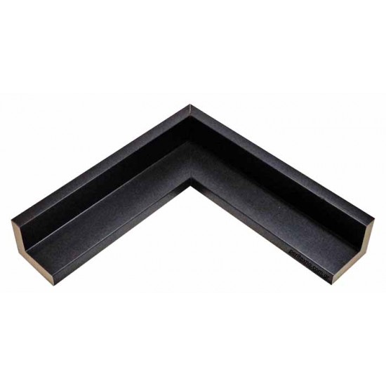 Κορνίζα ξύλινη 1,2 εκ. μαύρη σκοτία 300-72