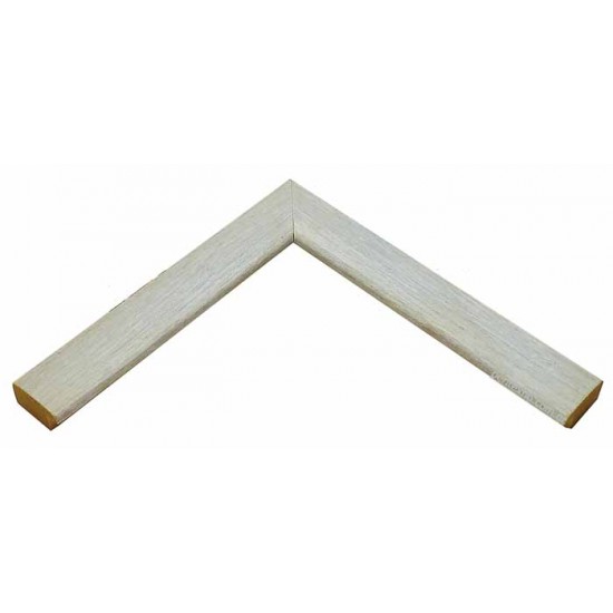 Κορνίζα ξύλινη 3 εκ. μπλε λευκό ντεκαπέ 244-56