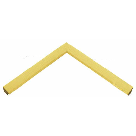 Κορνίζα ξύλινη 1,8 εκ. λοξή στενή πλακέ φυσικό χρώμα 923-8