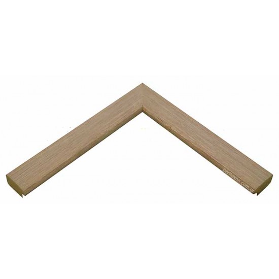 Κορνίζα ξύλινη 3 εκ. μοβ λευκό ντεκαπέ 244-59