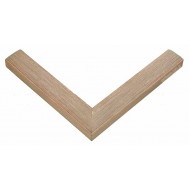 Κορνίζα ξύλινη 3 εκ. μοβ λευκό ντεκαπέ 244-59