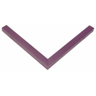 Κορνίζα ξύλινη 1,6 εκ. πλακέ μωβ λάκα ματ 200-77