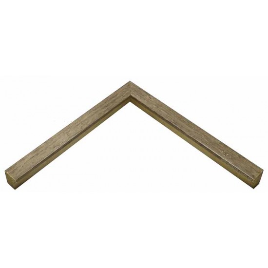 Κορνίζα ξύλινη 1,8 εκ. ρουστίκ μπεζ 184-43