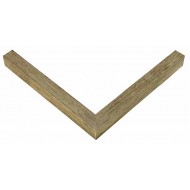 Κορνίζα ξύλινη 1,8 εκ. ρουστίκ μπεζ 184-43
