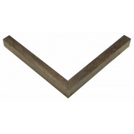 Κορνίζα ξύλινη 1,8 εκ. ρουστίκ καφέ 184-49