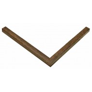Κορνίζα ξύλινη 1,5 εκ. ρουστίκ καφέ 199-49