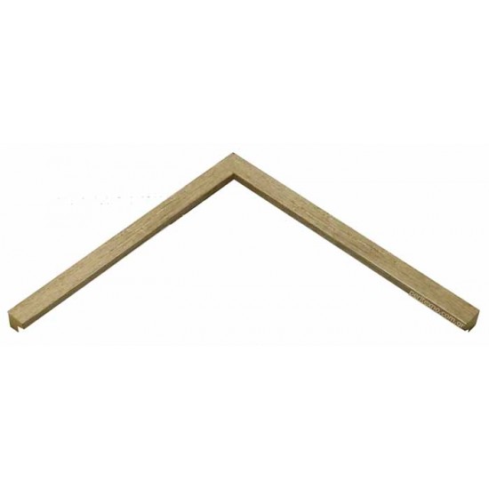 Κορνίζα ξύλινη 1,5 εκ. ρουστίκ εκρού 199-41