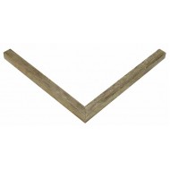 Κορνίζα ξύλινη 1,5 εκ. ρουστίκ γκρι 199-47